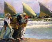 华金索罗利亚巴斯蒂达 - Three Sails